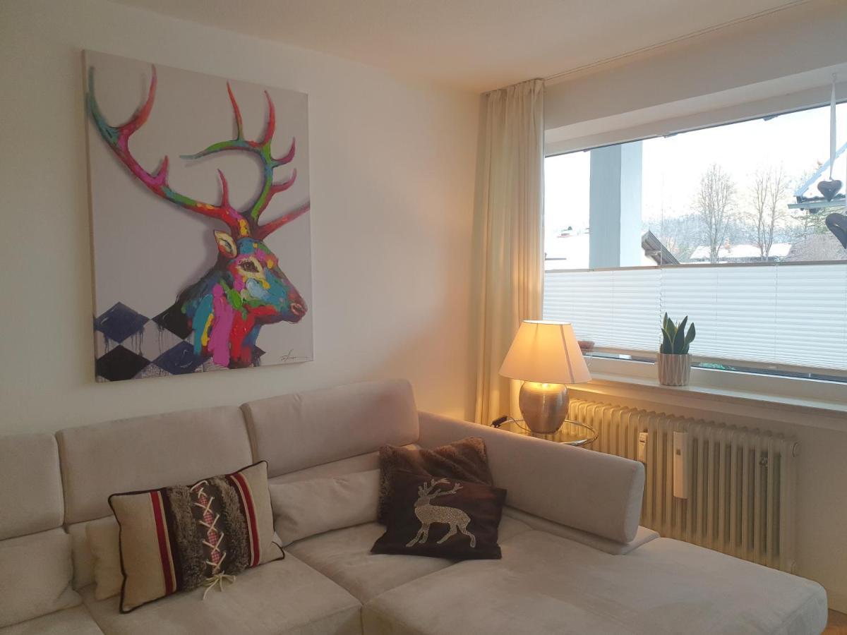 Fewo Schneewittchen Mittenwald Esterno foto